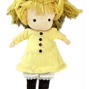 Vintage Blonde Joan Walsh Anglund Cloth Doll 1965