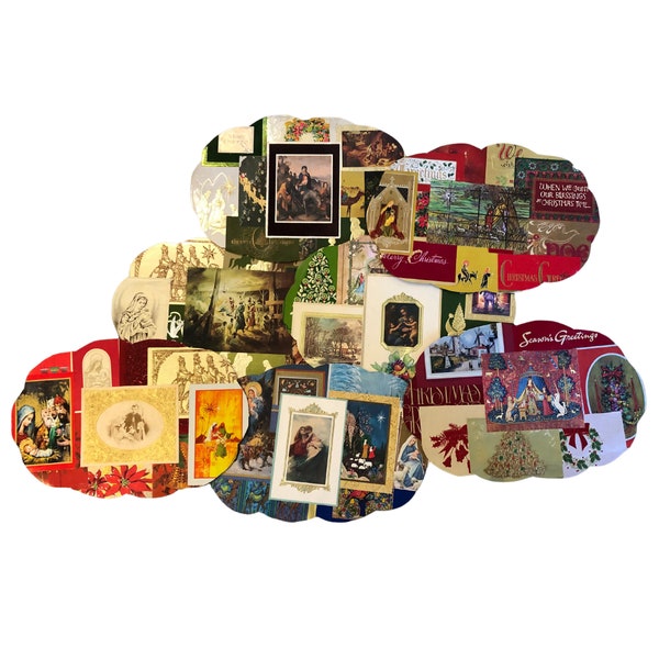 Christmas Placemat Card Etsy