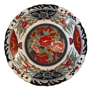 Vintage Imari Bowl Chinoiserie Decor from Gumps of San Francisco