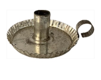 Vintage Metal Candle Holder Rustic Christmas Decor