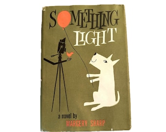 Something Light Margery Sharp 1960 Vintage Novel With Dust Jacket