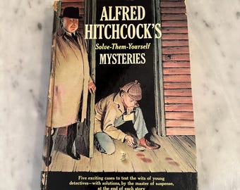 Alfred Hitchcocks Solve Them Yourself Mysteries Vintage Hardcover Book