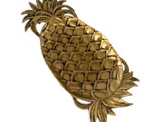 MCM Brass Pineapple Serving Dish