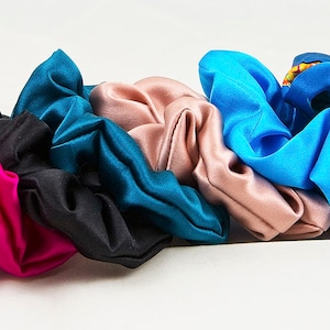 Silk Scrunchies - Small