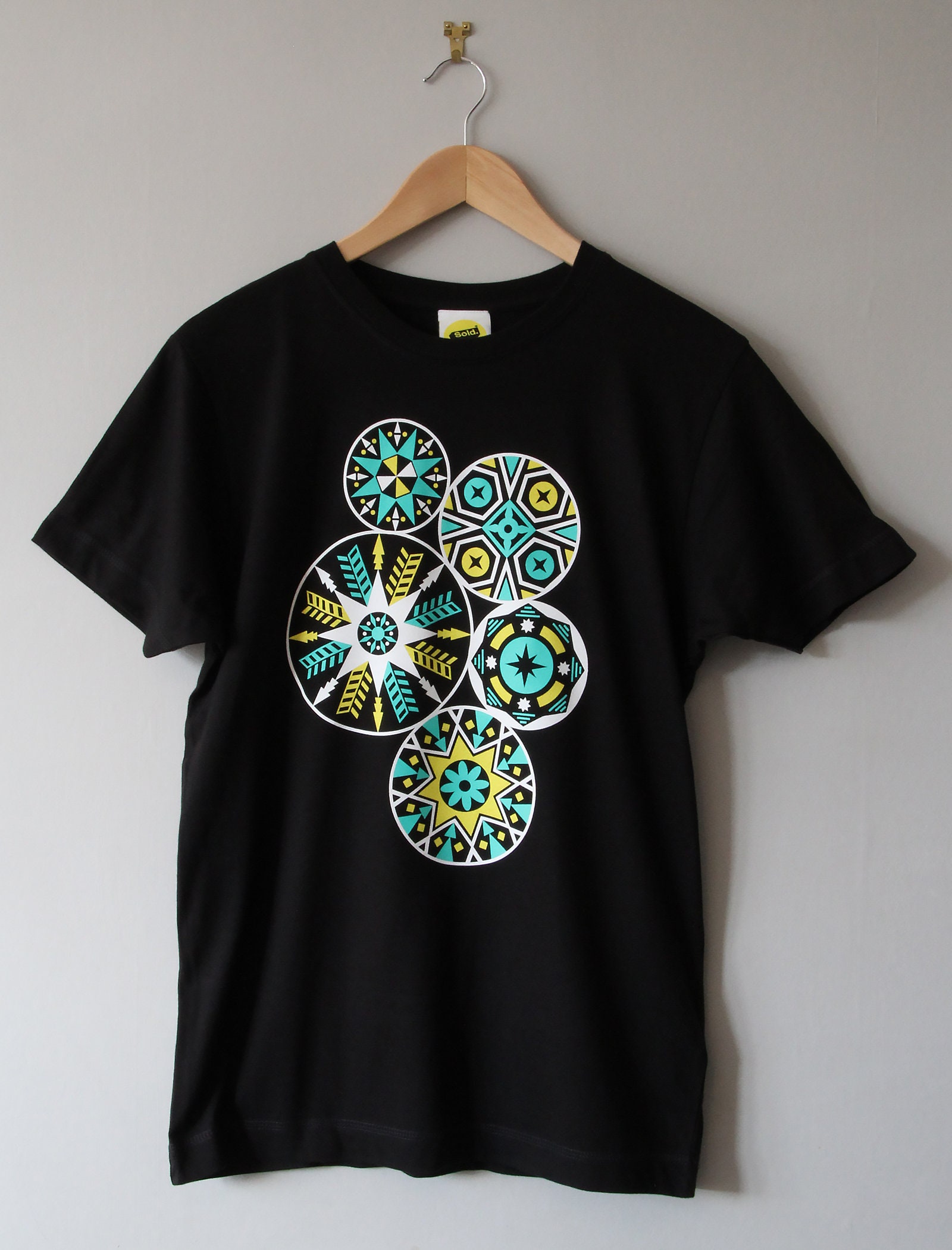 Regular Fit Long Sleeve Shirt - Lotus Kaleidoscope