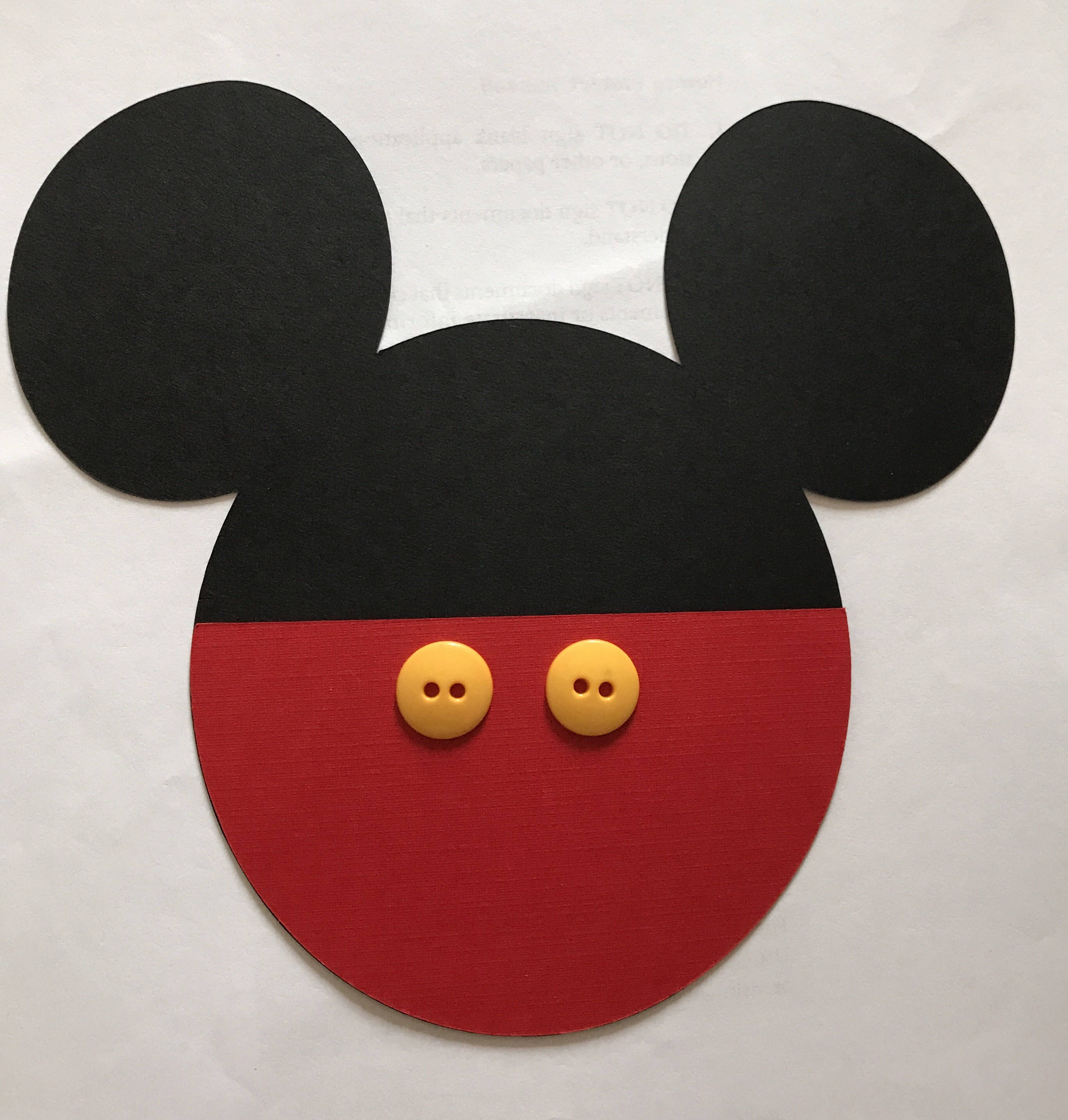 Mickey Mouse placemats pack 12 or 24 11 by 10 Etsy