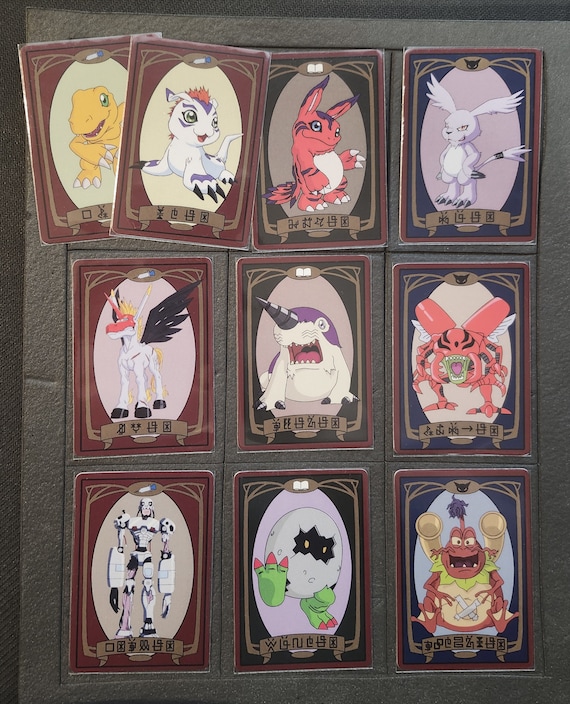 digimon gate cards Digimon Gate Keys - Set of 10 Cards