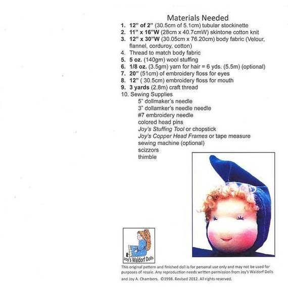 joys waldorf dolls