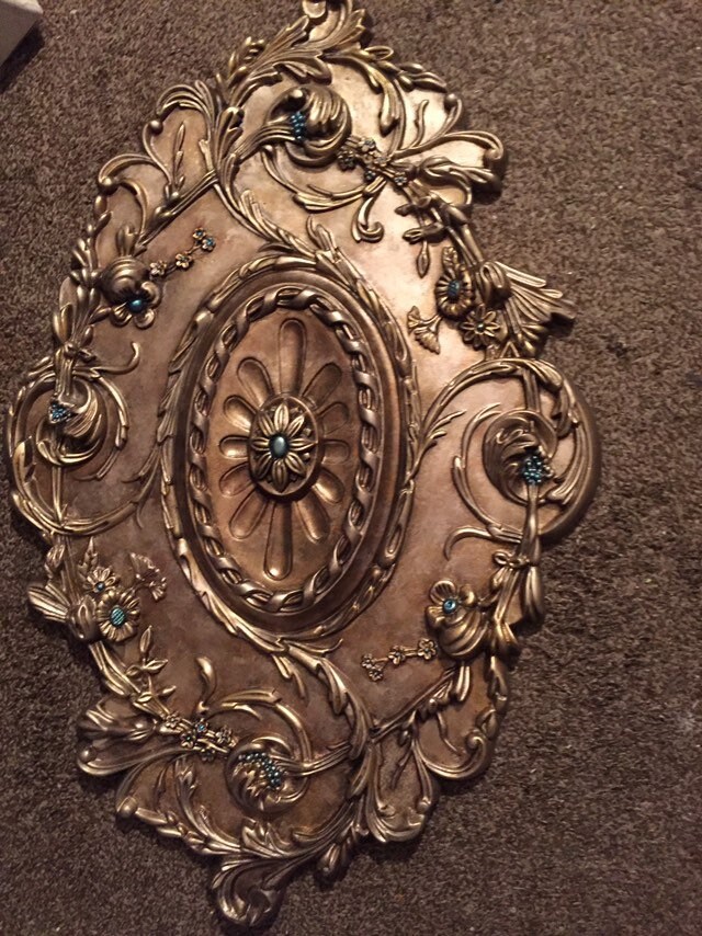 Hand Painted Ceiling Medallion Ceiling Medallion Custom Etsy