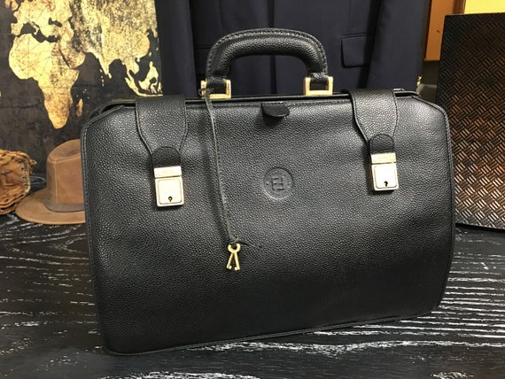 vintage fendi briefcase