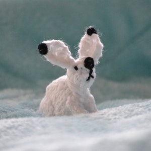 Arctic Hare Knitting Pattern