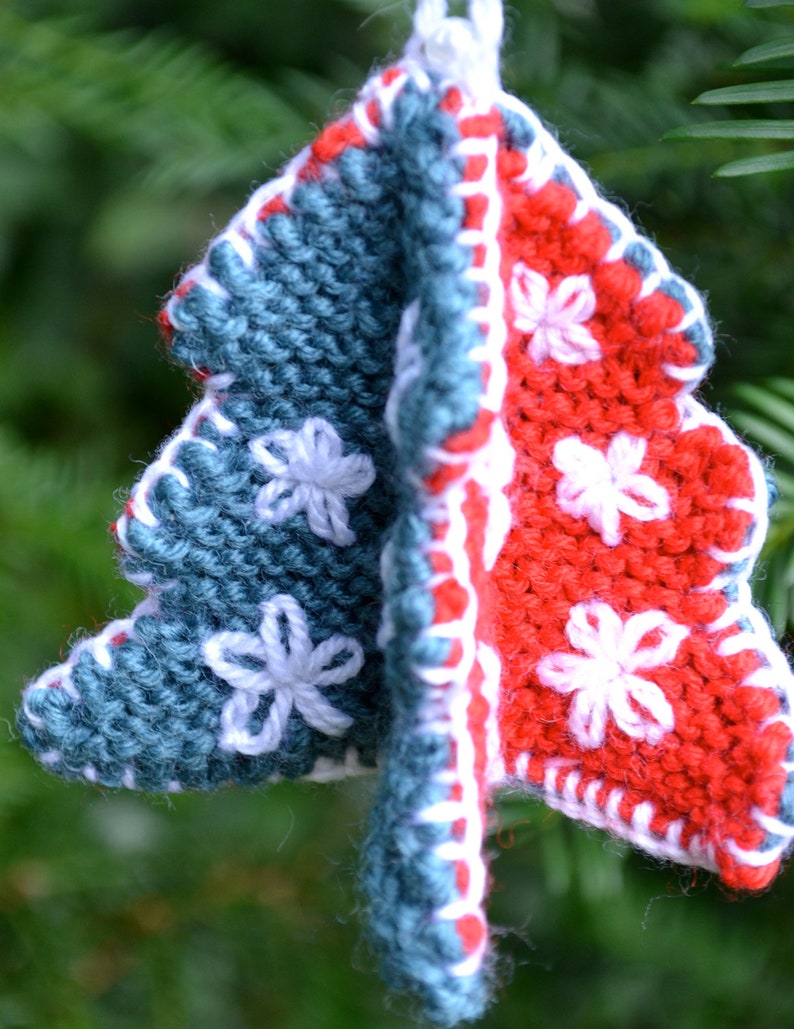 Little Christmas Tree Knitting Pattern Etsy UK