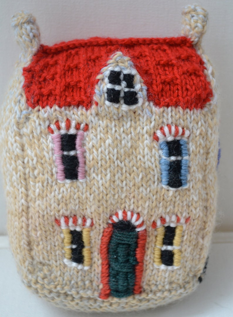 Little Woollie House Knitting Pattern Etsy