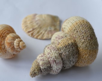 Spiral Shell Knitting Pattern