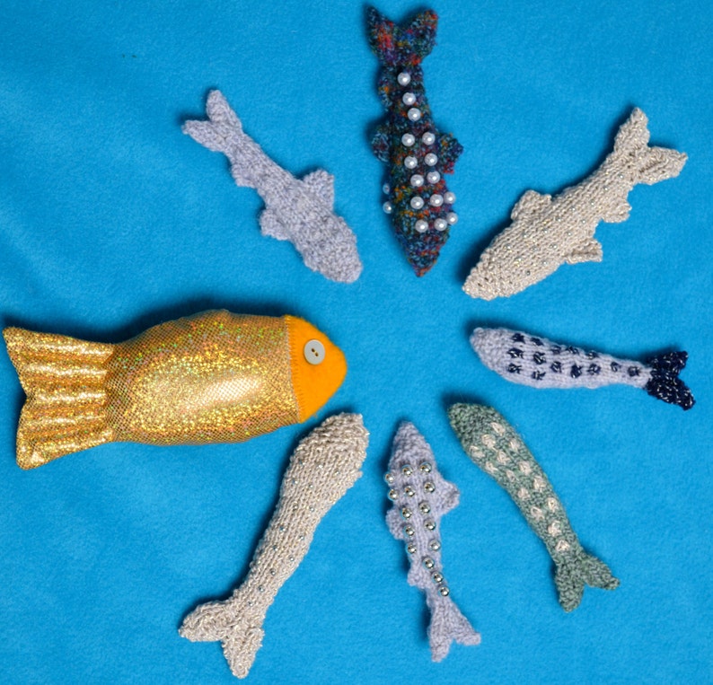 Little Minnows Knitting Pattern - Etsy