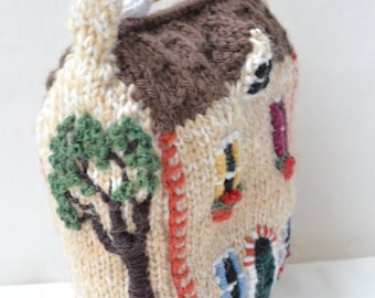 Little Woollie House Knitting Pattern