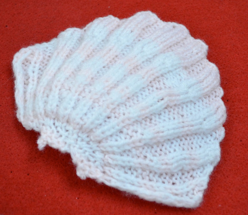 Scallop Shell Knitting Pattern Etsy UK