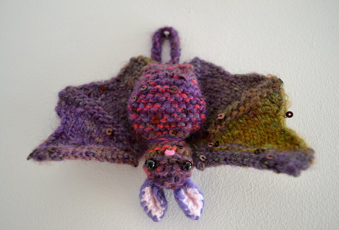Knitted Bat Pattern Etsy