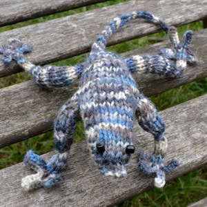 Lizard Knitting Pattern - Etsy