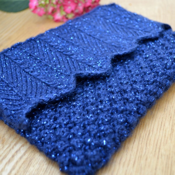 Blueberry Clutch Bag Knitting Pattern