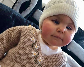 Windy Day Baby Cardigan Pattern