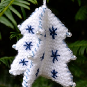 Little Christmas Tree Knitting Pattern image 1