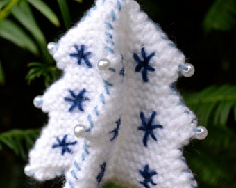 Little Christmas Tree Knitting Pattern