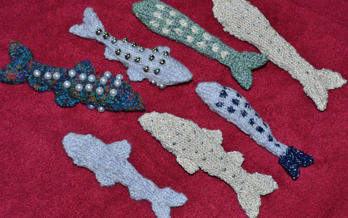 Little Minnows Knitting Pattern - Etsy
