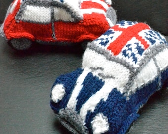 Mini Cooper Knitting Pattern