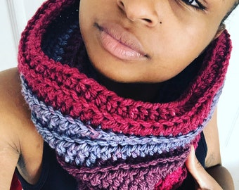 Handmade Crochet Chunky Cowl