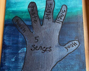 Handmade Painting   (YC #29 by R.P.) FREE SHIPPING