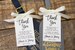 Thank You Tags - Wedding Favor Tag - Luggage Favor Tags - Wedding Favor - Custom Tags - Personalized Destination Wedding - MEDIUM - 40 Tags 