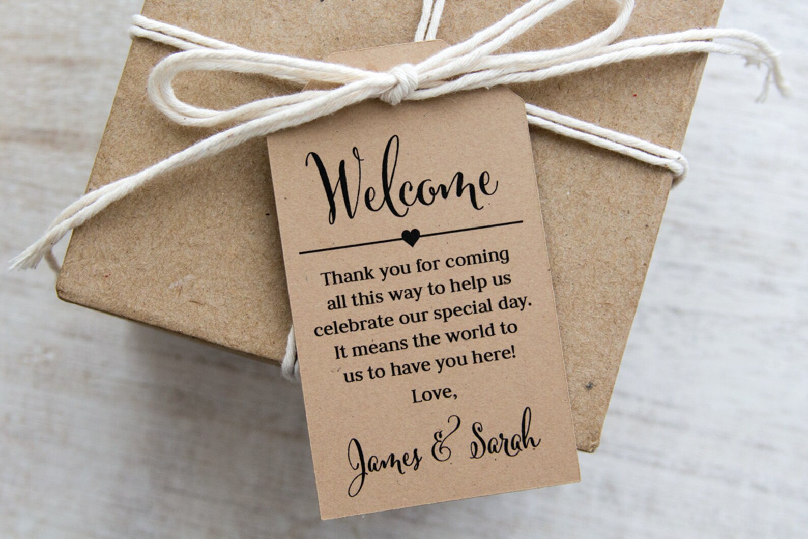 thank you for coming souvenir