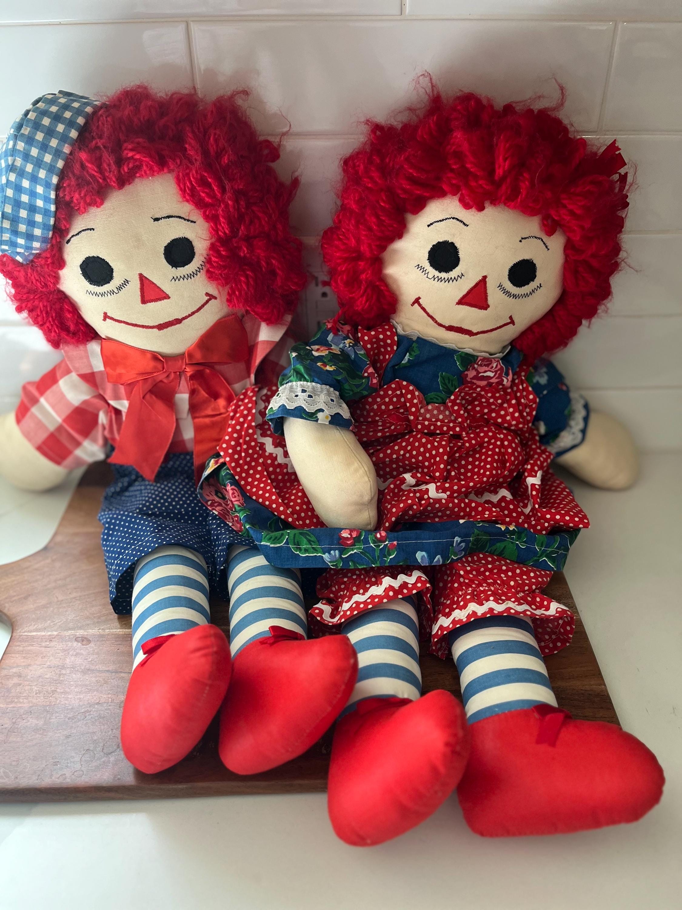 1990 Raggedy Ann - Etsy