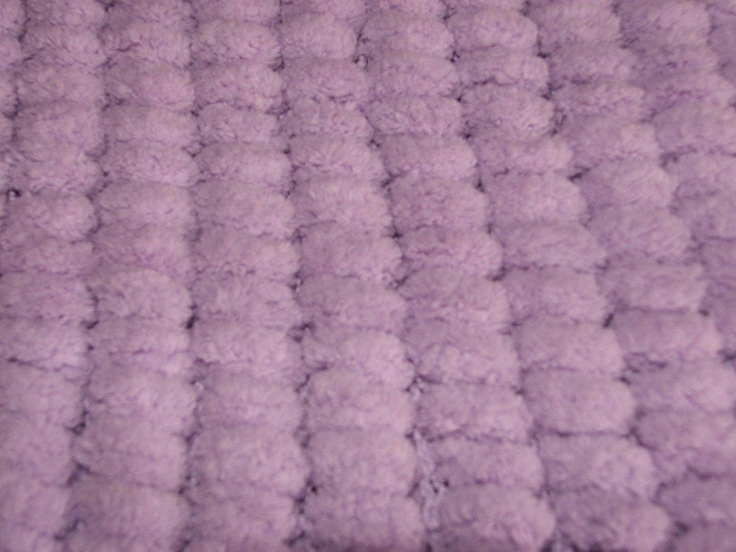 Fait Main - Couverture Bébé Double Pompon Divers Coloris