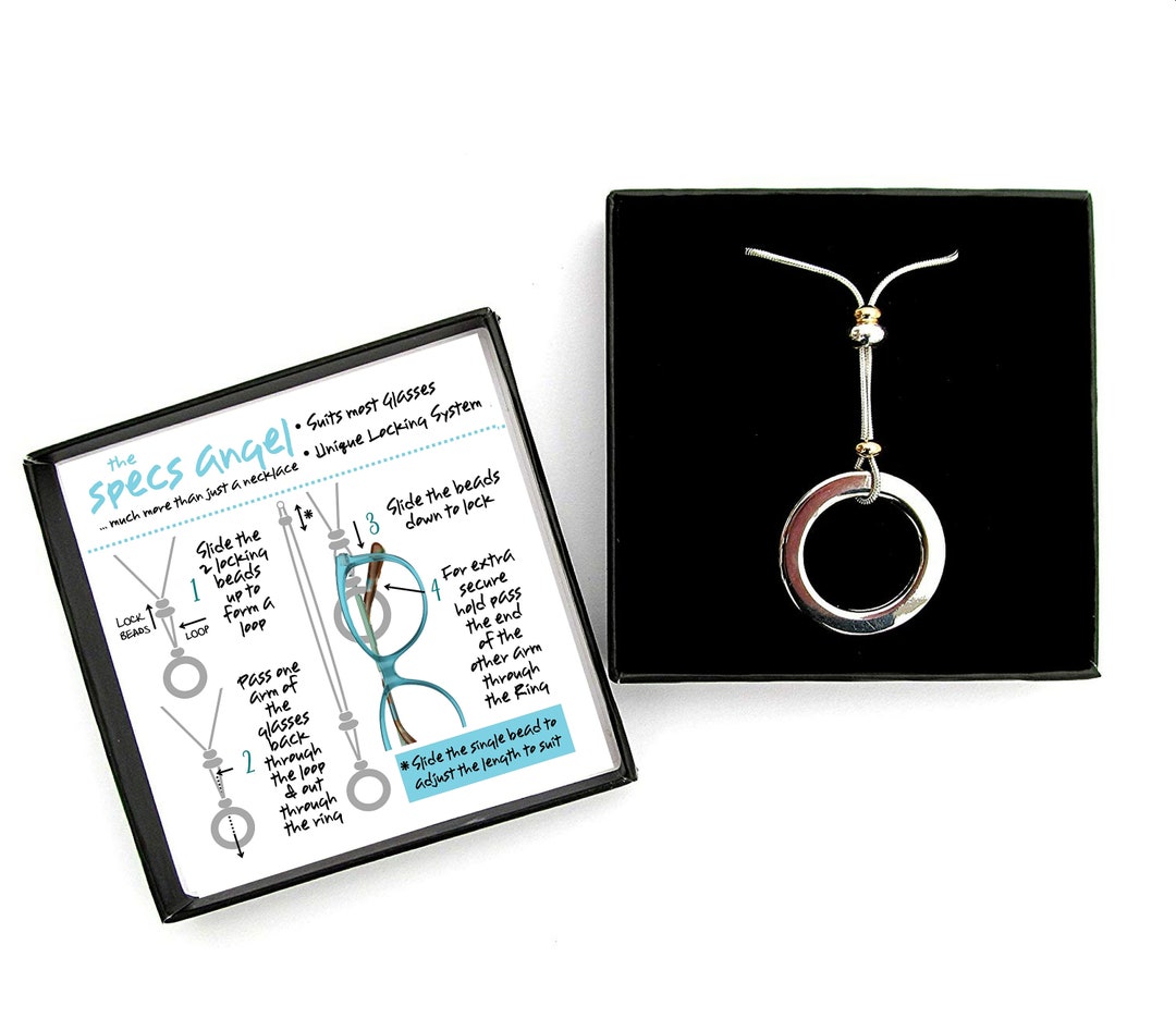 SPECS ANGEL Glasses Sunglasses Retainer Necklace Spectacle Hanger Scarf Ring Lanyard Etsy UK
