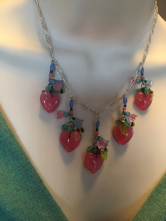 Czech glass necklace deals