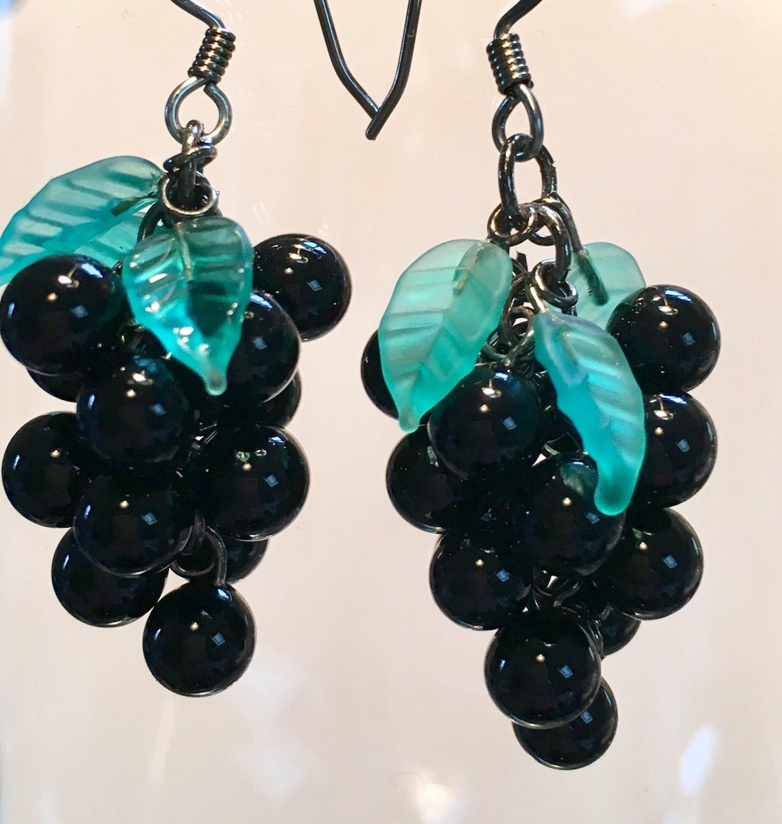 Grape EarringsWine Lover GiftGrape Cluster Earrings Antique Etsy