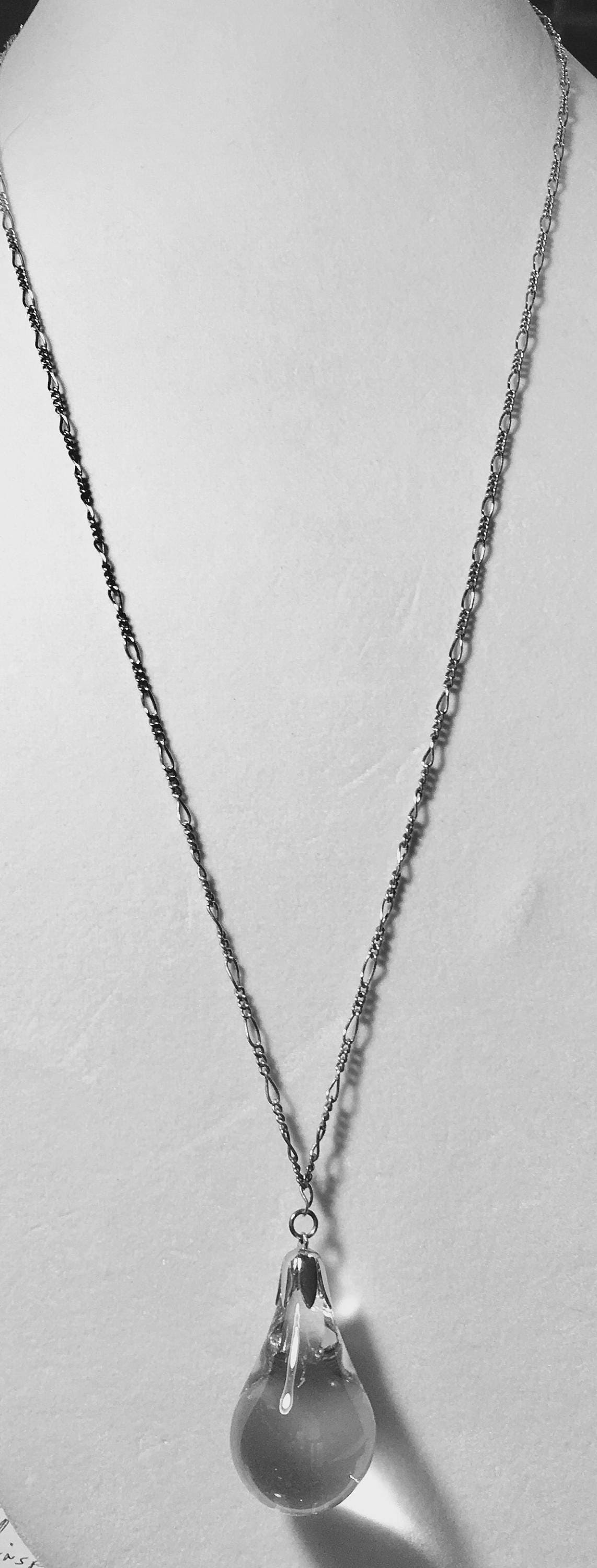 Crystal Ball Necklace, Mystical Necklace Fortune Teller Necklace Lucy