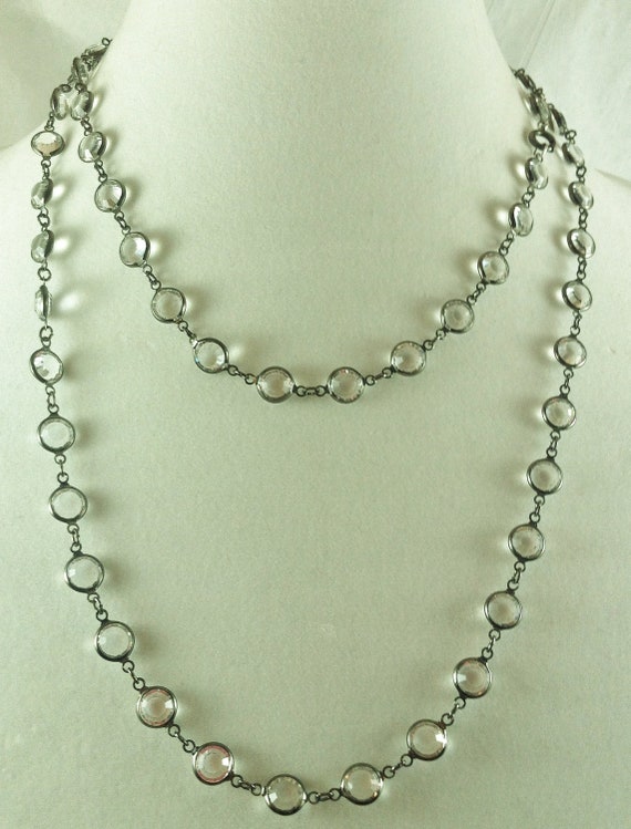 Swarovski vintage jingly necklace