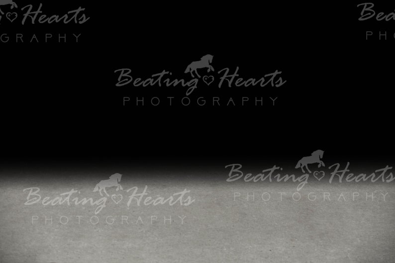 May include: A black and white image with the text "Beating Hearts Photography" in a cursive font. A silhouette of a horse is included in the logo.