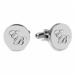 Personalized Cufflinks Engraved Cufflinks Silver Cufflinks For Groom Groomsman Gift For Him Father's Day Gift Wedding Buy 6 Get 7th Free