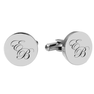 Personalized Cufflinks Engraved Cufflinks Silver Cufflinks For Groom Groomsman Gift For Him Father's Day Gift Wedding Buy 6 Get 7th Free