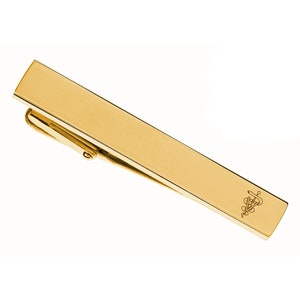 Engraved Veterinary Tie Clip - Gift For Veterinarians - Personalized Gold Tie Clip - For Veterinarians - Buy 6 Get 7th Free
