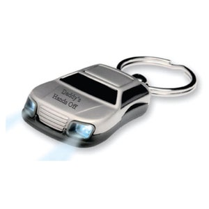 Personalized Car Flashlight Keychain Custom, Graduations  Gift, Men&#39;s Key Chain Birthday Gift, Engraved Free