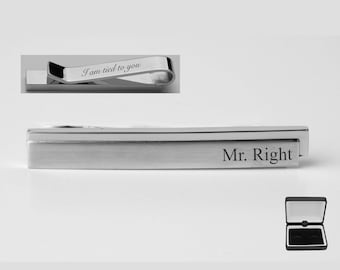 Select Gifts Denmark Flag Engraved Personalised Tie Clip
