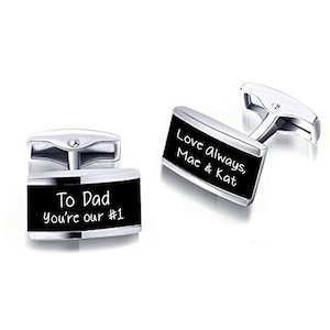 Signature Cufflinks, Custom Handwriting Cufflinks, Engraved Handwriting, Handwritten Cufflinks, Personalized Cufflinks, Engraved Cufflinks