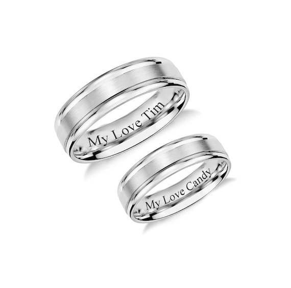 Custom Couples Rings | Alloy Accessories