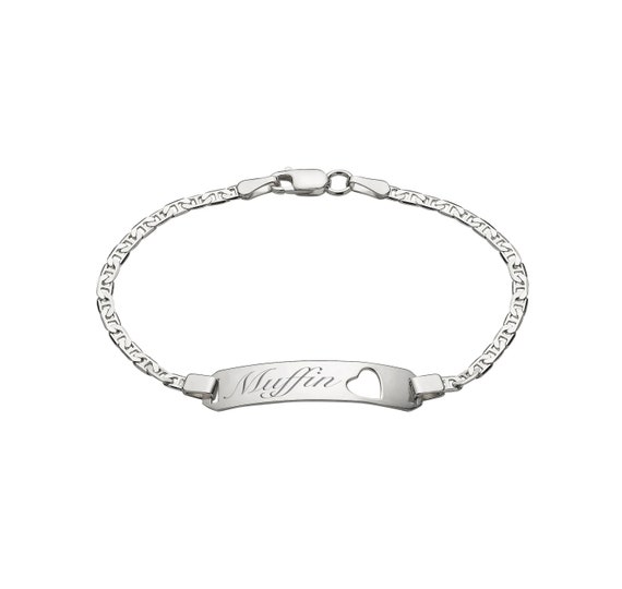 Sterling Silver Children's Lollipop, Cupcake & Heart Bracelet Sterling Silver Children's Lollipop, Cupcake & Heart Bracelet