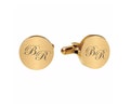 Personalized Cufflinks, Engraved Cufflinks, Gold Cufflinks, Custom Cufflinks, Groomsmen Gifts, Gifts For Him, Dad Gifts, Buy 6 Get 7th Free